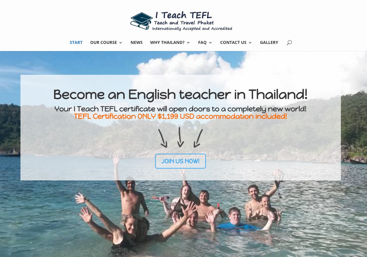 I teach TEFL